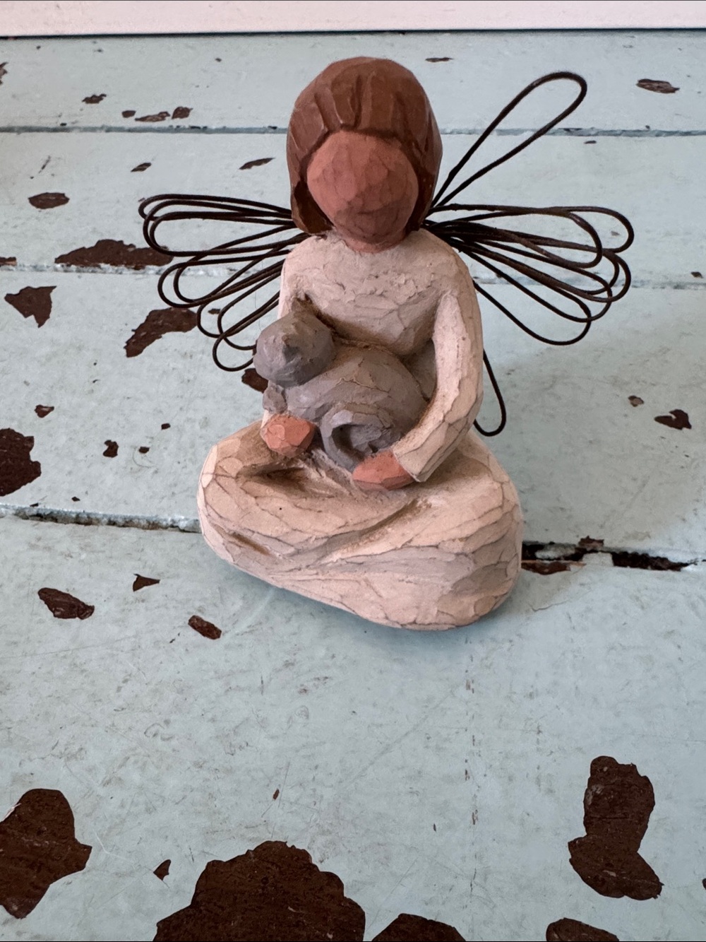 Willow Tree Angel of Kindness with Cat Sue Lordi 2000
DEMDACO